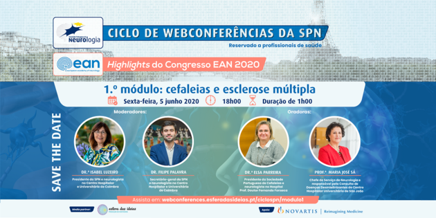SPN lança ciclo de webconferências sobre Congresso EAN 2020